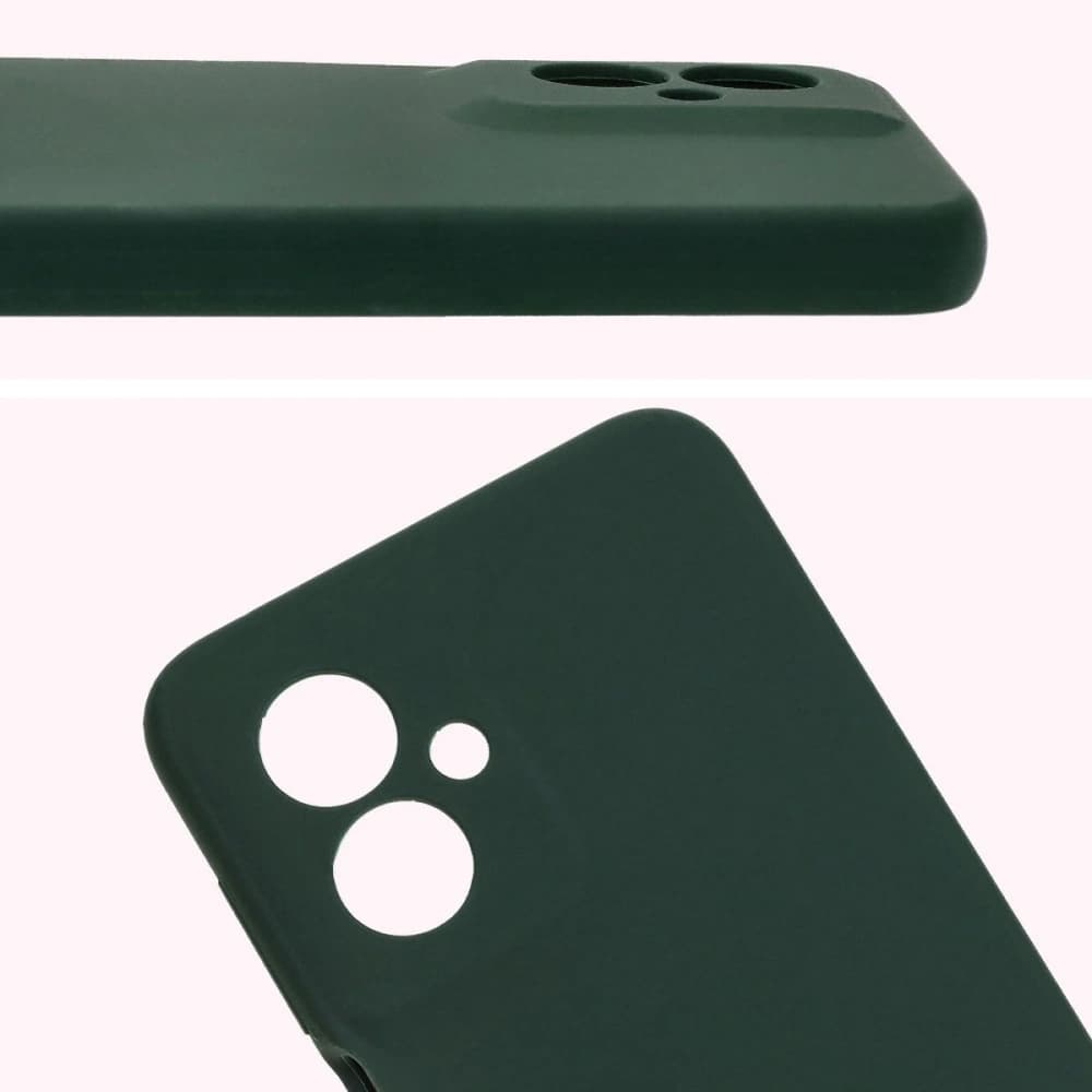 Bizon Soft Case Motorola Moto G55 5G sötétzöld - 5