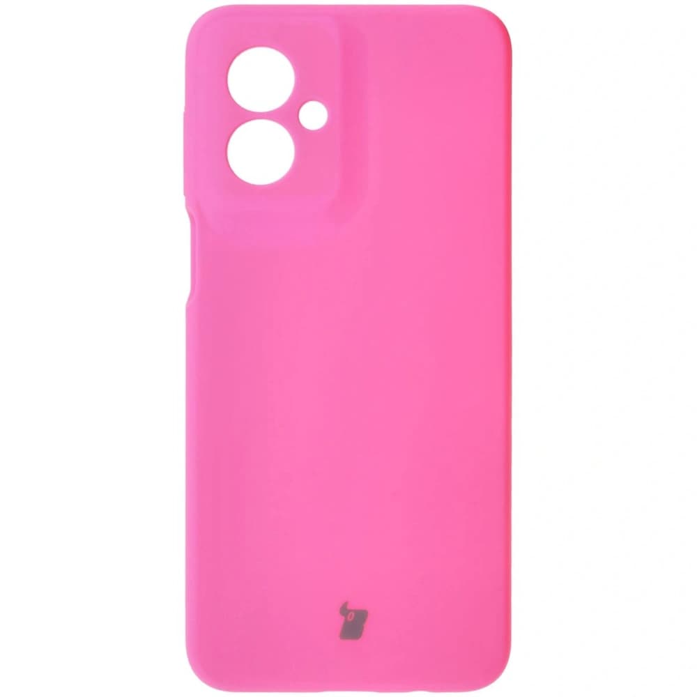 Bizon Soft Case Motorola Moto G55 5G roz neon - 2