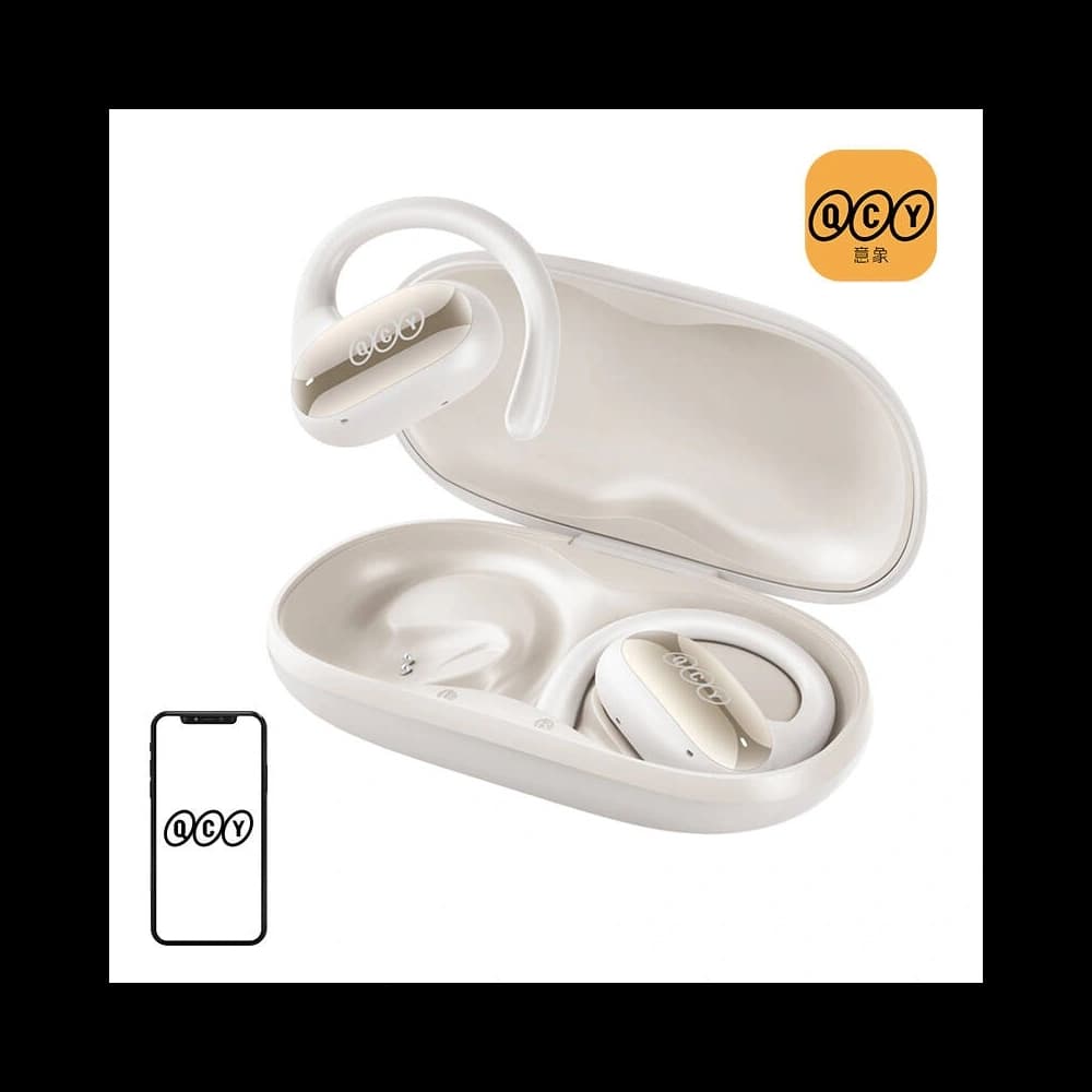 QCY Căști wireless T30 Crossky GTR2 (alb) - 1