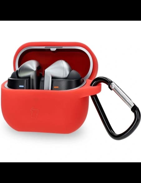 Bizon tok fülhallgató szilikon Samsung Galaxy Buds 3 / 3 Pro piros