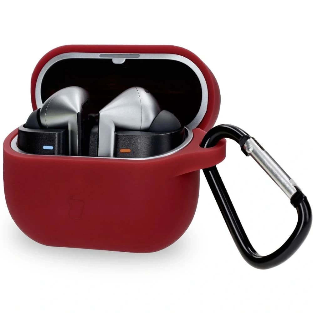 Bizon Case Headphone Silicone Samsung Galaxy Buds 3 / 3 Pro bordó - 1