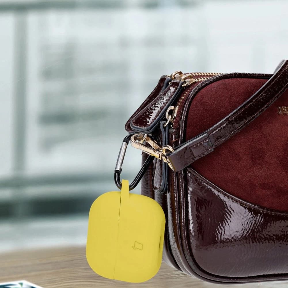 Bizon Case Headphone Silicone Samsung Galaxy Buds 3 / 3 Pro sárga - 4