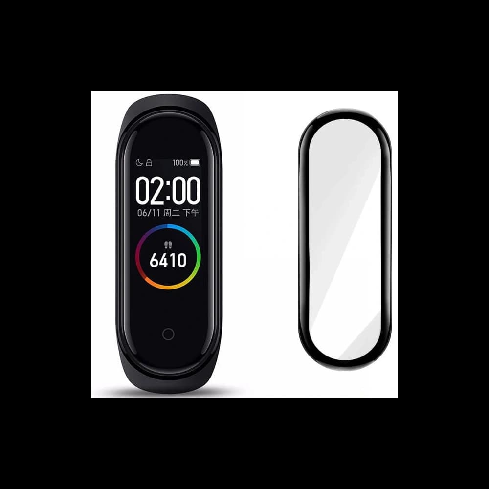 Bizon Glass Edge Xiaomi Mi Band 6 / 5 black - 7