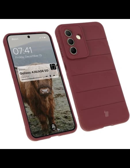 Bizon Case Tur Samsung Galaxy A36 5G / A56 5G dunkel lila