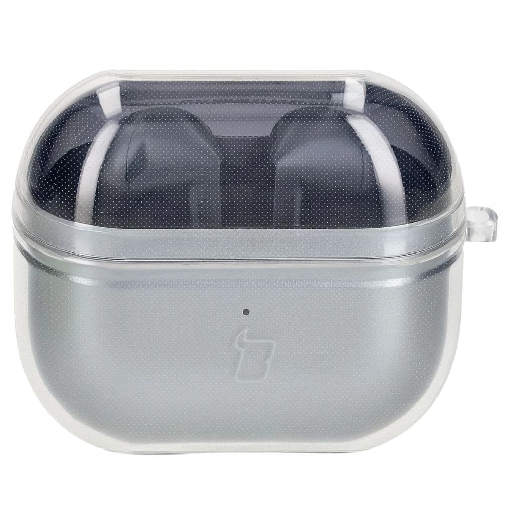 Elastické pouzdro s karabinkem Bizon Case Headphone Clear do Samsung Galaxy Buds 3/3 Pro průhledné - 2