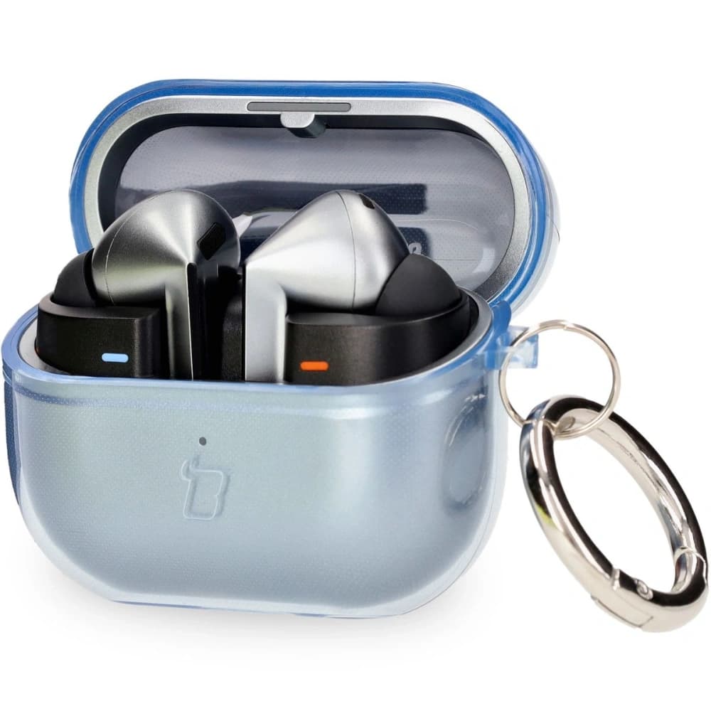 Bizon eset fejhallgató átlátszó Samsung Galaxy Buds 3/3 Pro áttetsző-kék - 1