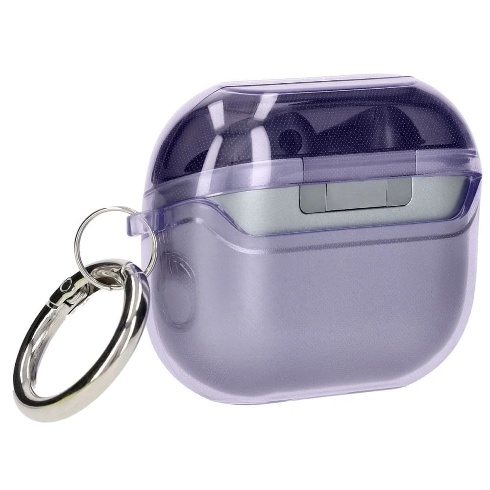 Bizon Case Fejhallgató Átlátszó Samsung Galaxy Buds 3/3 Pro átlátszó-lila - 5