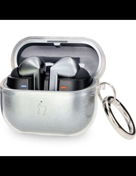 Bizon Case Fejhallgató Átlátszó Samsung Galaxy Buds 3/3 Pro átlátszó-brocade