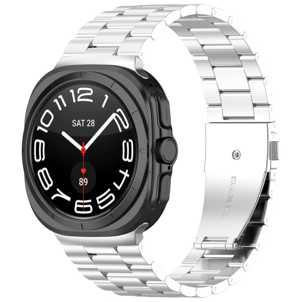Bizon Strap Watch Aura Samsung Galaxy Watch Ultra 47 mm silver - 2