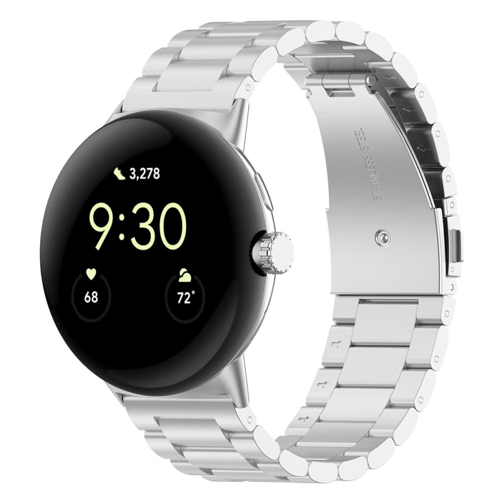 Bizon Strap Watch Aura Google Pixel Watch 3 45 mm silver - 2