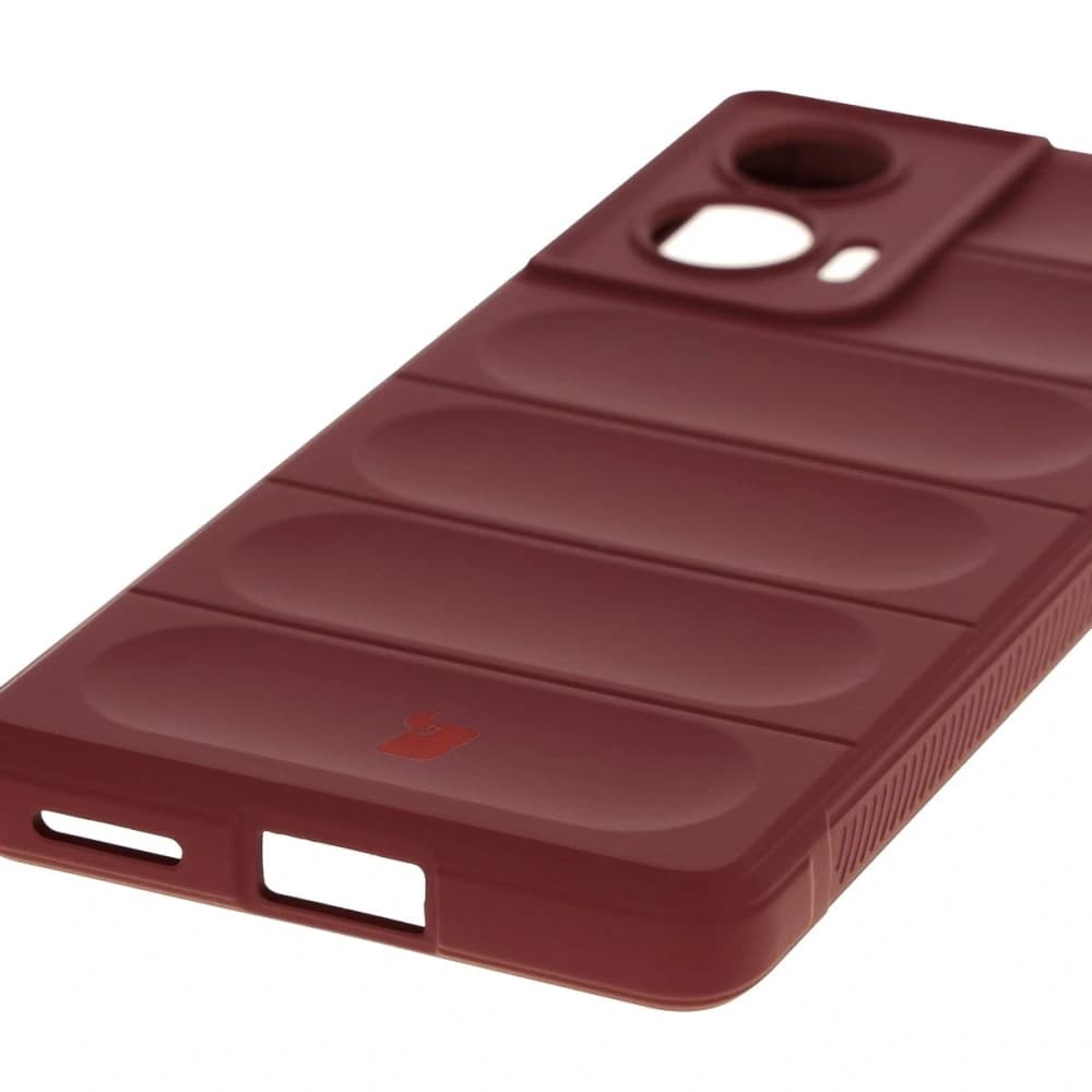 Pancéřové pouzdro Bizon Case Tur pro Motorola Edge 50 Fusion tmavě fialové - 3