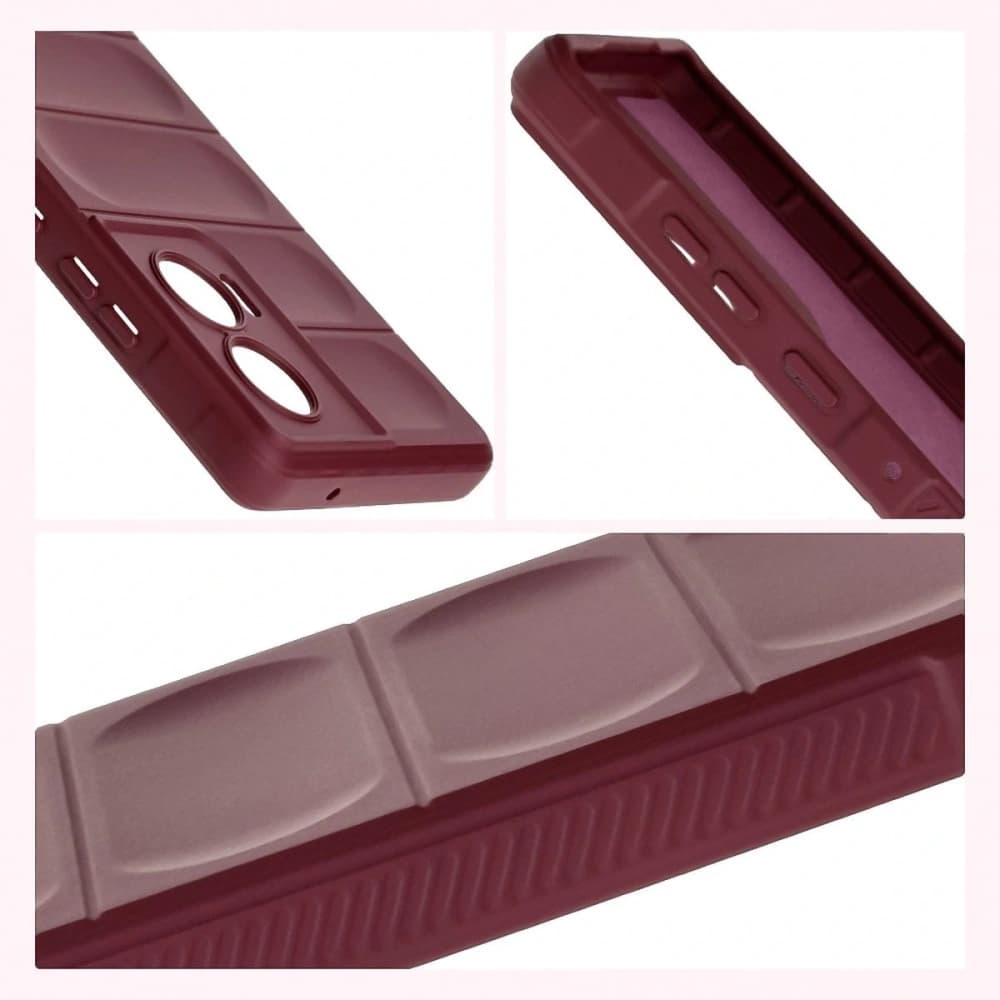 Pancéřové pouzdro Bizon Case Tur pro Motorola Edge 50 Fusion tmavě fialové - 7