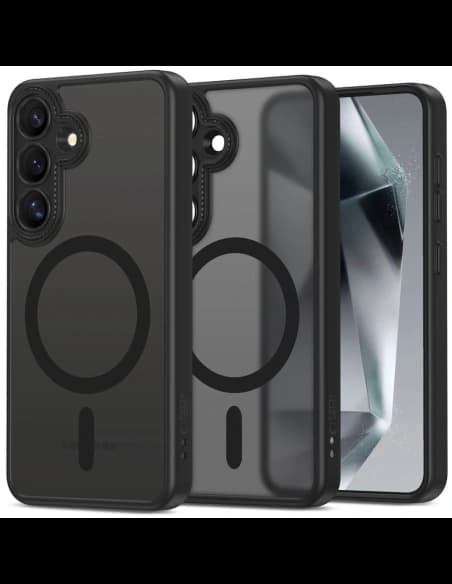 Etui Tech-Protect MagCam MagSafe Samsung Galaxy S25 Matte Black