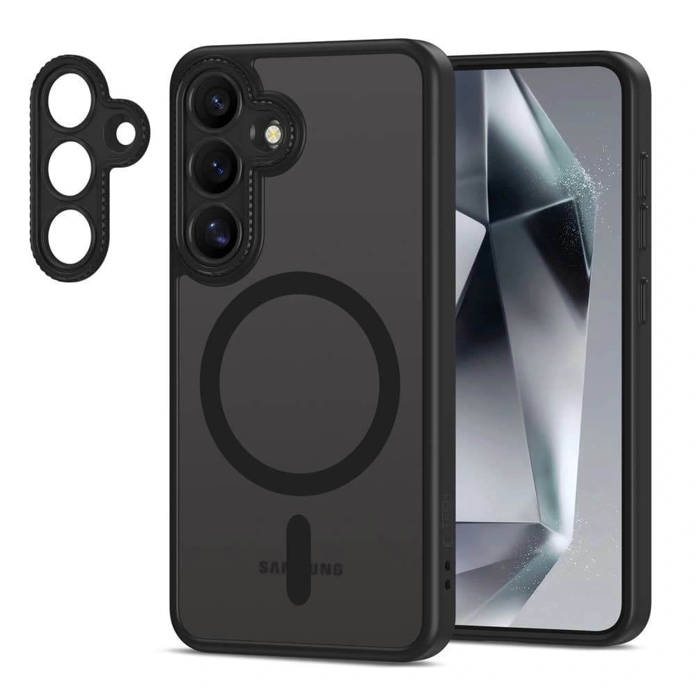 Tech-Protect MagCam MagSafe Samsung Galaxy S25 Matte Black - 2