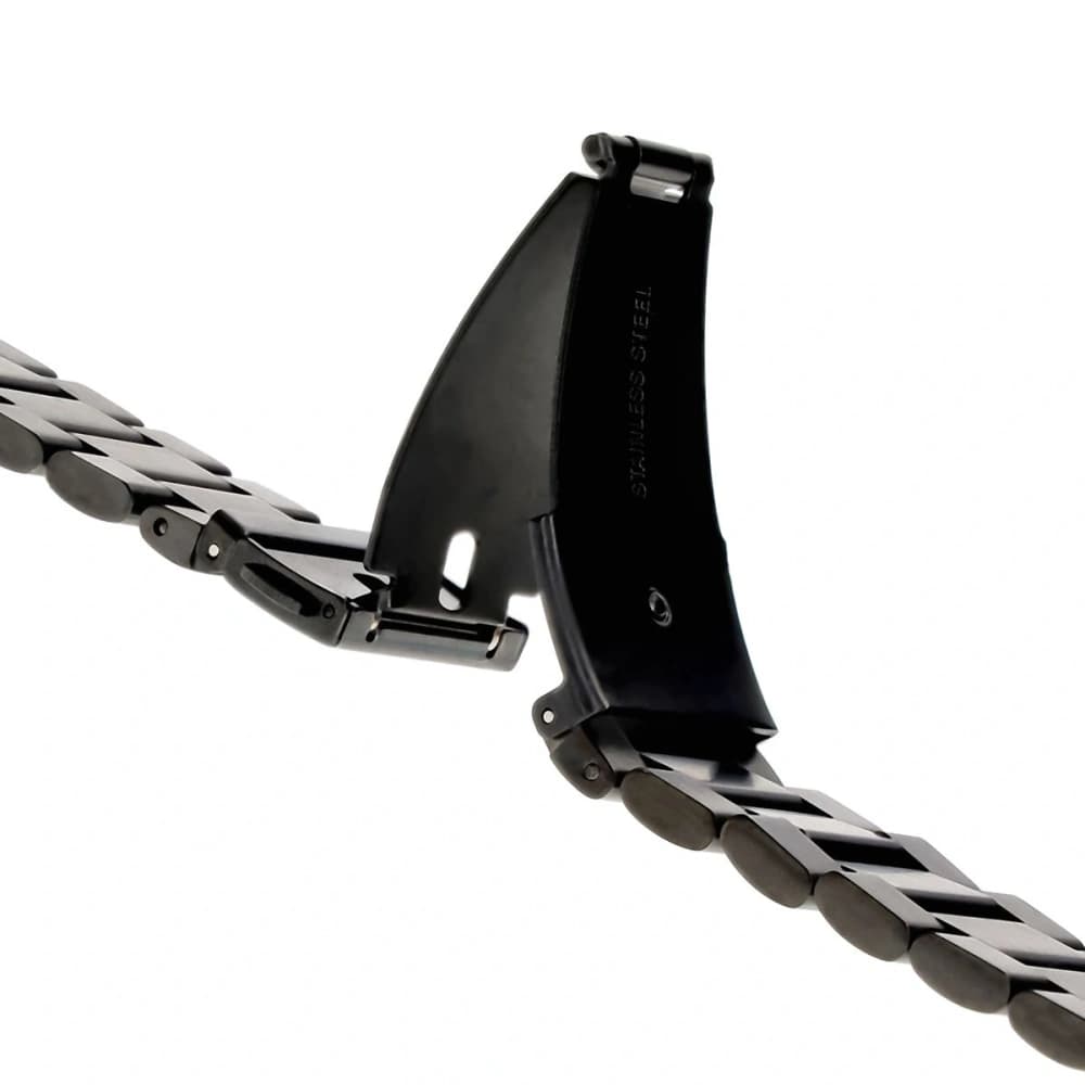 Pásek z nerezové oceli Bizon Strap Watch Aura do Samsung Galaxy Fit 3 černý - 4