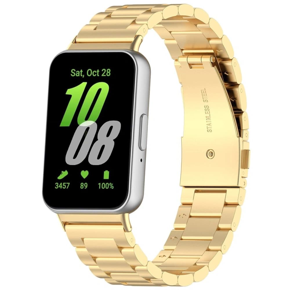 Bizon Strap Uhr Aura Samsung Galaxy Fit 3 gold - 2