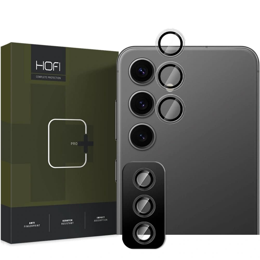 Sklo na objektiv fotoaparátu Hofi Camring Pro+ Samsung Galaxy S25 Clear - 1