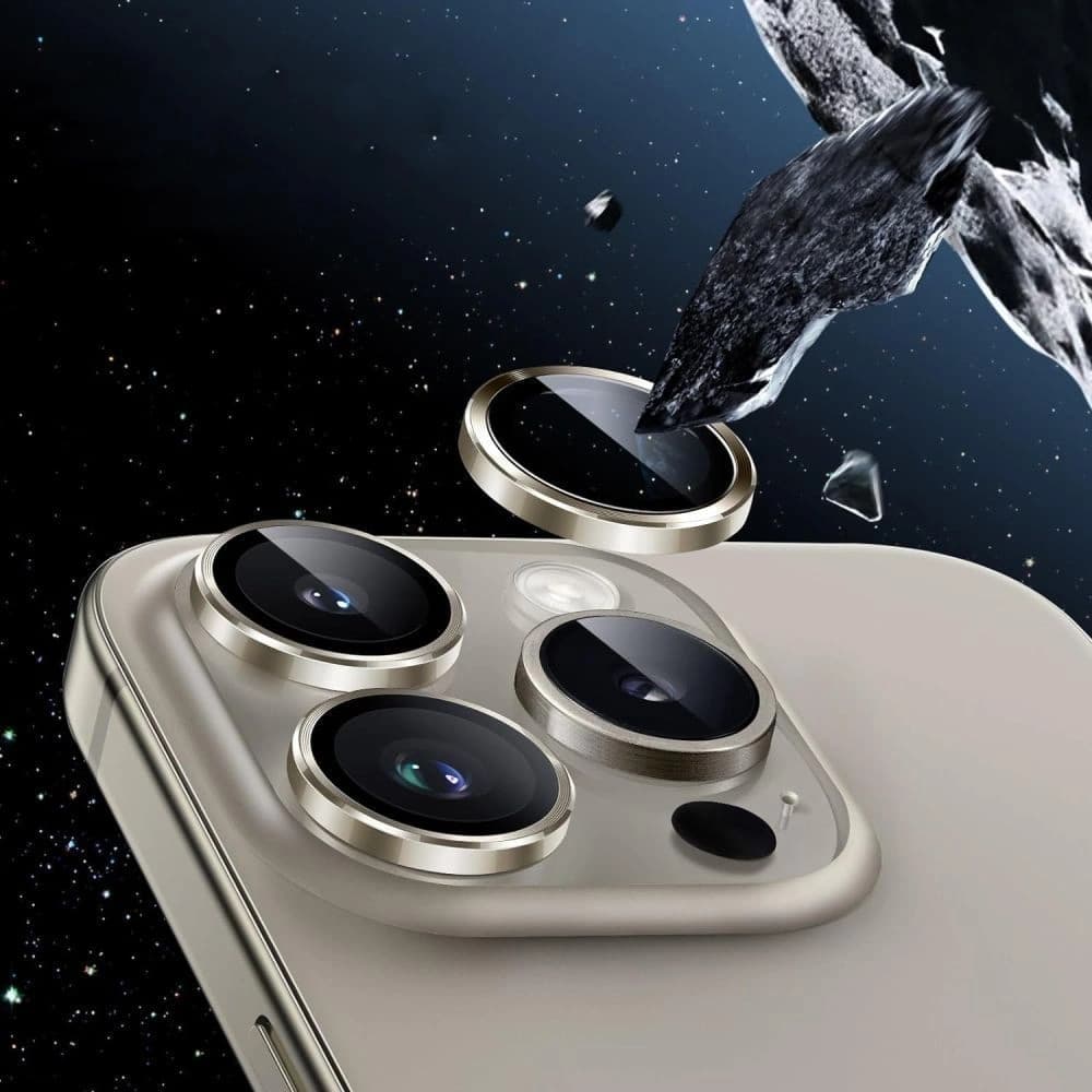 Sklo na objektiv fotoaparátu Hofi Camring Pro+ Samsung Galaxy S25 Clear - 3