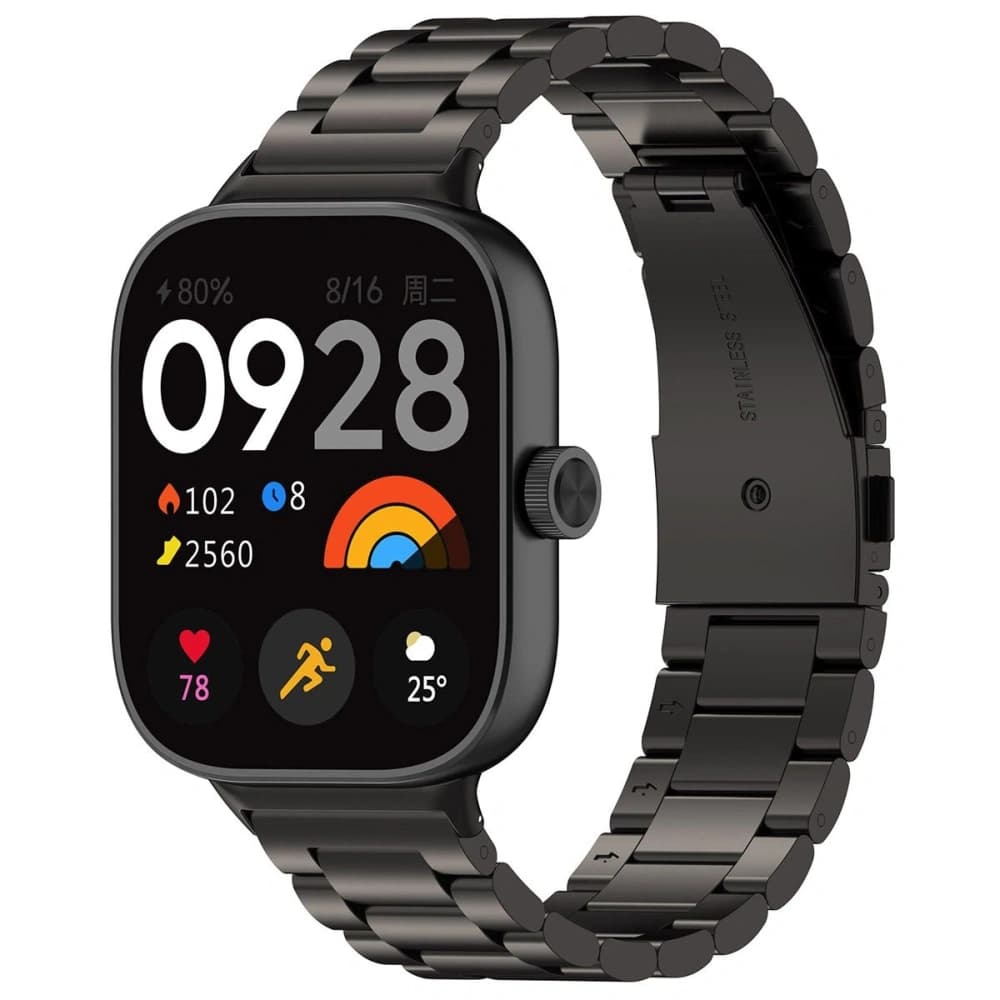 Bizon Strap Uhr Aura Xiaomi Redmi Uhr 4 / Smart Band 8 Pro / 9 Pro schwarz - 2