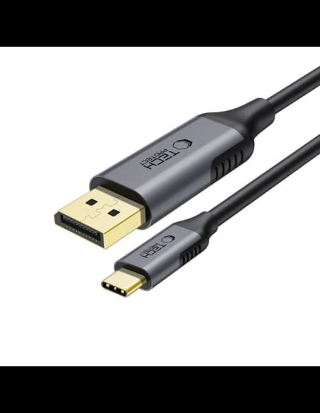 Kabel Tech-Protect Ultraboost Cable USB-C / DisplayPort 1.4 8K 60Hz 180cm černý