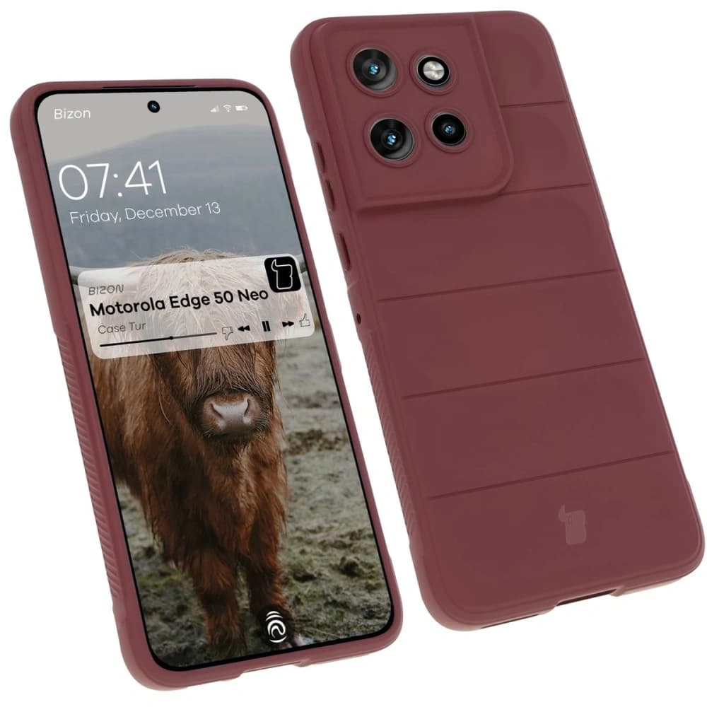 Bizon Caz Tur Motorola Edge 50 Neo mov închis - 1