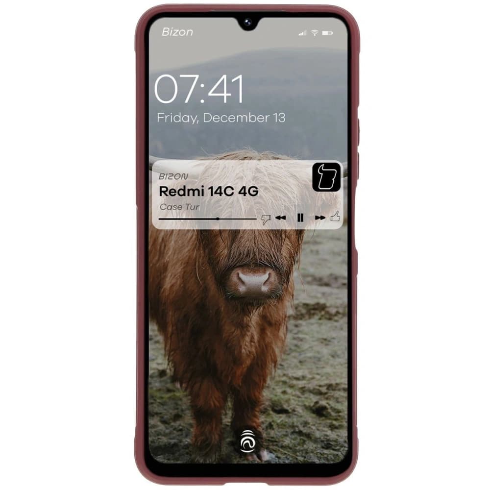 Pancerne etui Bizon Case Tur do Xiaomi Redmi 14C 4G / POCO C75 tmavě fialové - 5