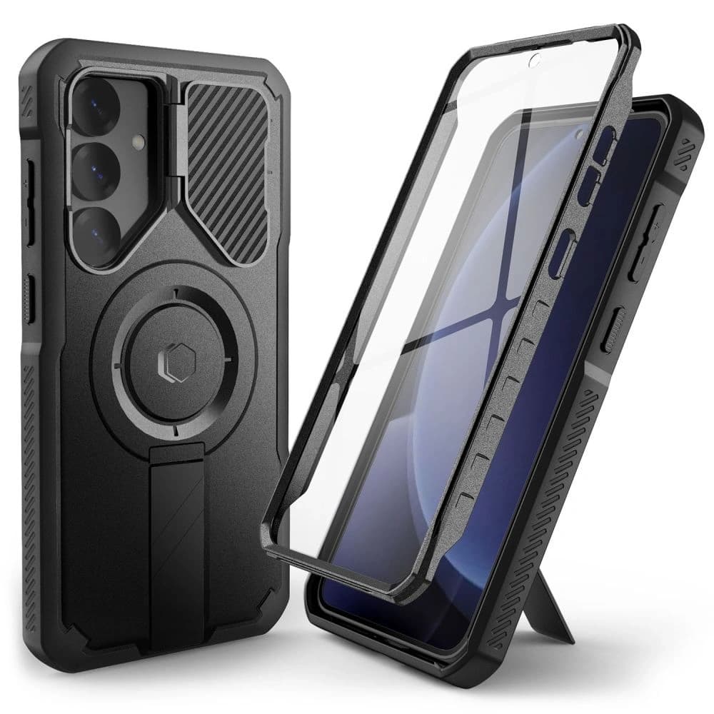 Tech-Protect Kevlar MagSafe+ Samsung Galaxy S25 Fekete - 1