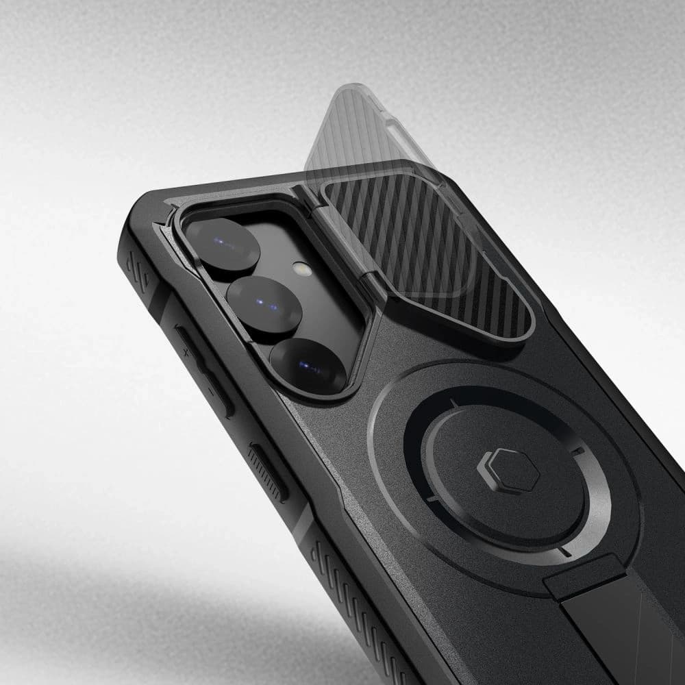 Tech-Protect Kevlar MagSafe+ Samsung Galaxy S25 Fekete - 2