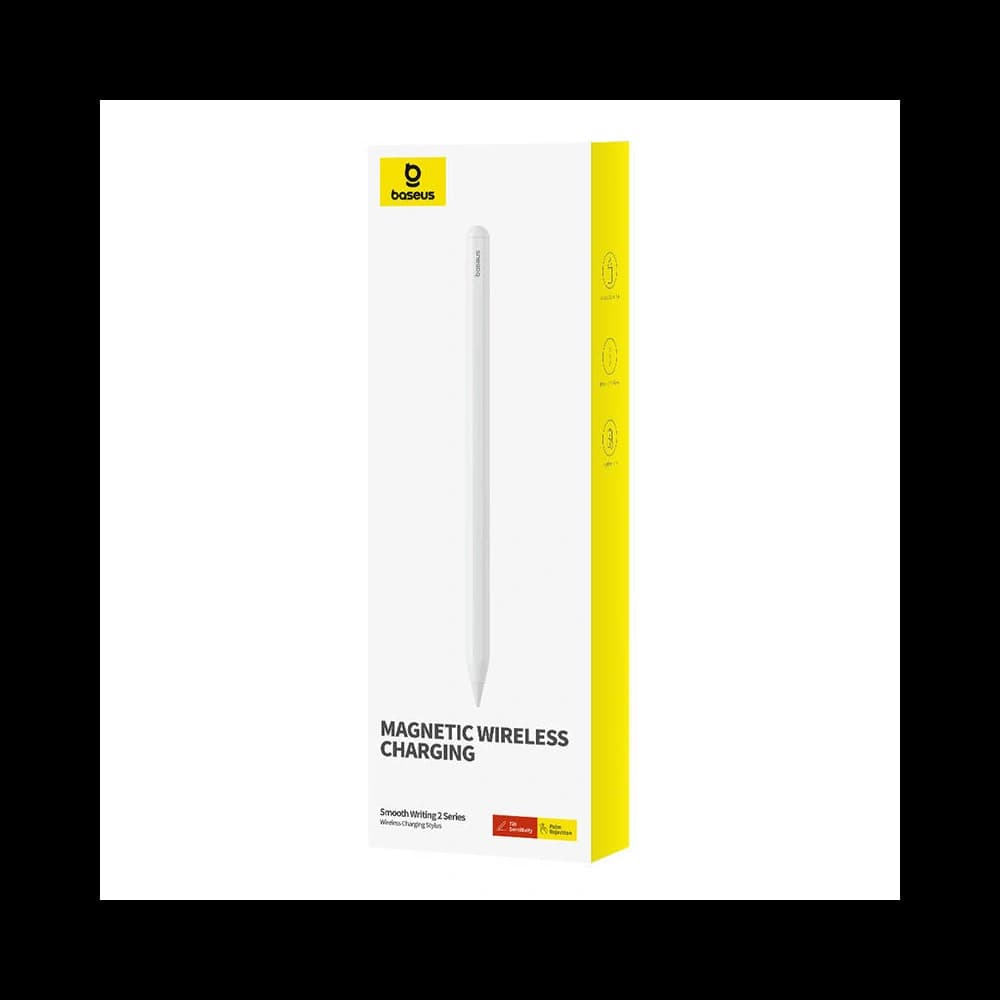 [OUTLET] Stylus Baseus Smooth Writing Series mit kabellosem Laden (Weiß) - 2