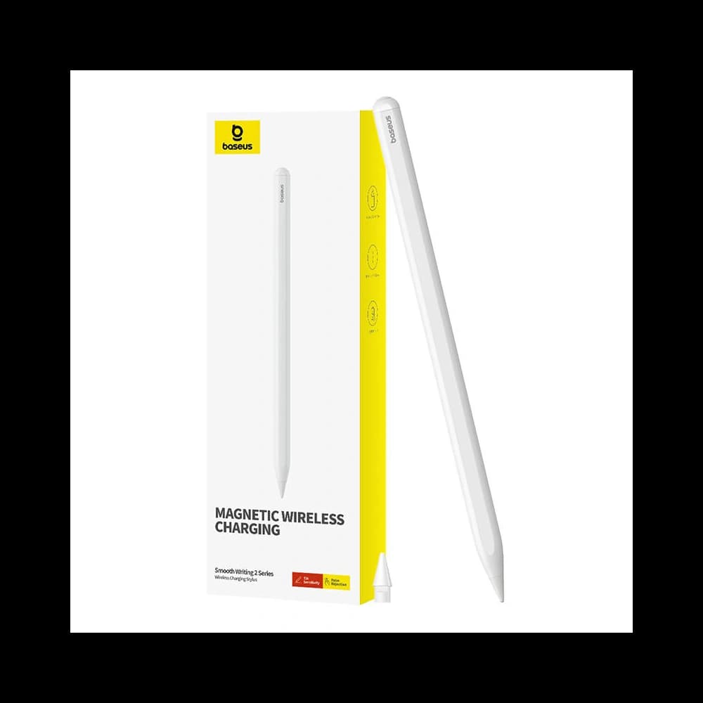 [OUTLET] Stylus Baseus Smooth Writing Series mit kabellosem Laden (Weiß) - 1