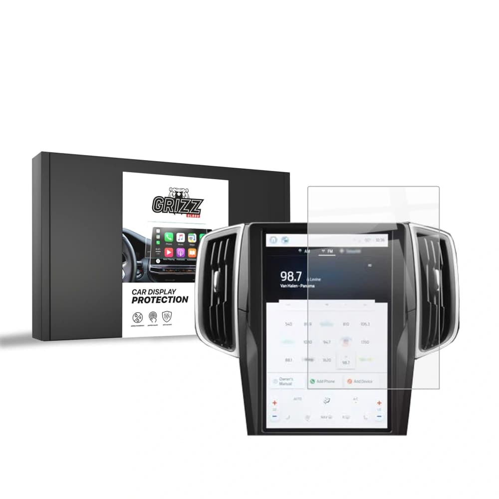 Ceramic GrizzGlass CarDisplay Protection Ford Edge 12" Sync4 (2021-2025) - 1