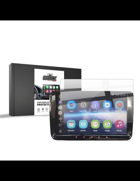 Ceramic GrizzGlass CarDisplay Protection Volkswagen VW Golf 6 GTI 9" Android Radio