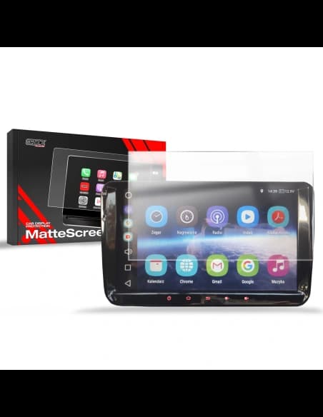 Matte GrizzGlass CarDisplay Protection Volkswagen VW Golf 6 GTI 9" Android Radio