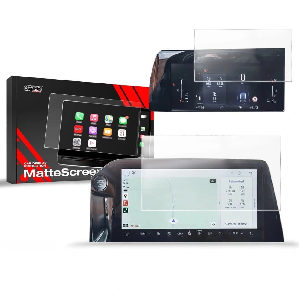 Matte GrizzGlass CarDisplay Protection Ford Tourneo Custom 14" (2024-2025) [2in1] - 1