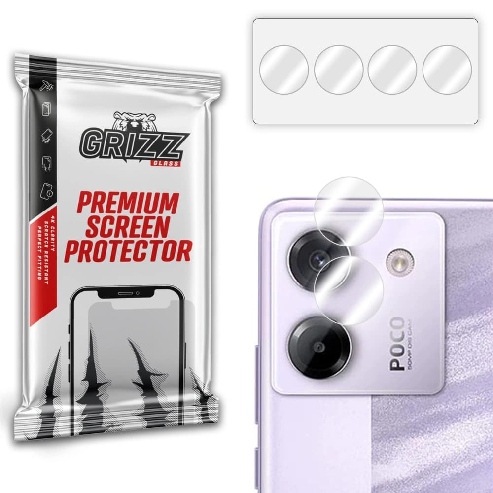 Sklo na aparát GrizzGlass HybridGlass Camera pro Xiaomi POCO M7 Pro 5G - 1