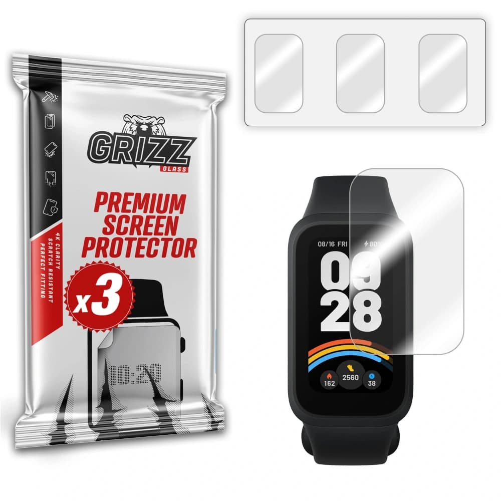 GrizzGlass Hydrofilm Xiaomi Smart Band 9 Active - 1