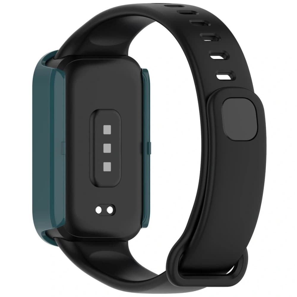 Bizon Case+Glass Uhr Xiaomi Mi Smart Band 9 Aktiv / Redmi Band 3 grün - 5
