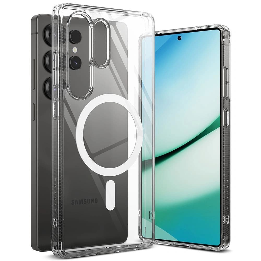 Etui Ringke Fusion Magnetic MagSafe Samsung Galaxy S25 Ultra Clear - 1