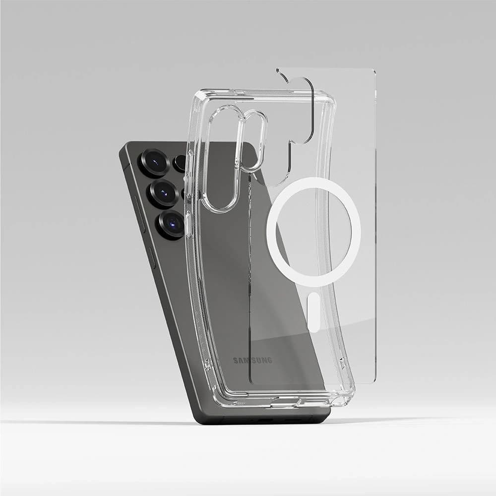 Etui Ringke Fusion Magnetic MagSafe Samsung Galaxy S25 Ultra Clear - 4