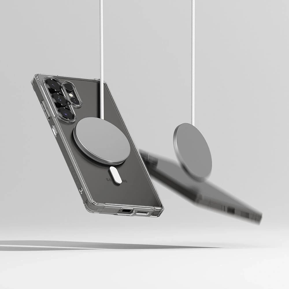 Etui Ringke Fusion Magnetic MagSafe Samsung Galaxy S25 Ultra Clear - 5