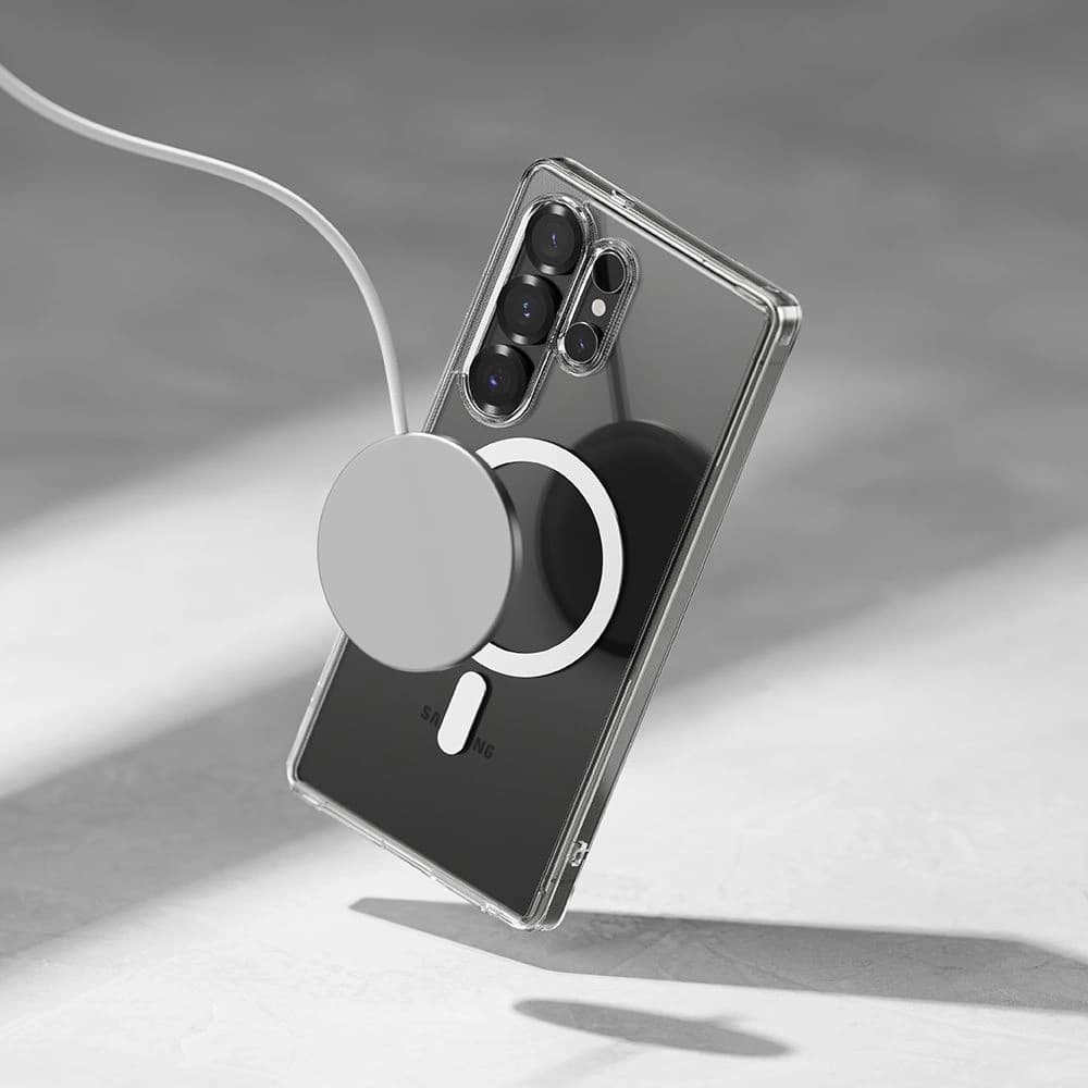 Etui Ringke Fusion Magnetic MagSafe Samsung Galaxy S25 Ultra Clear - 6
