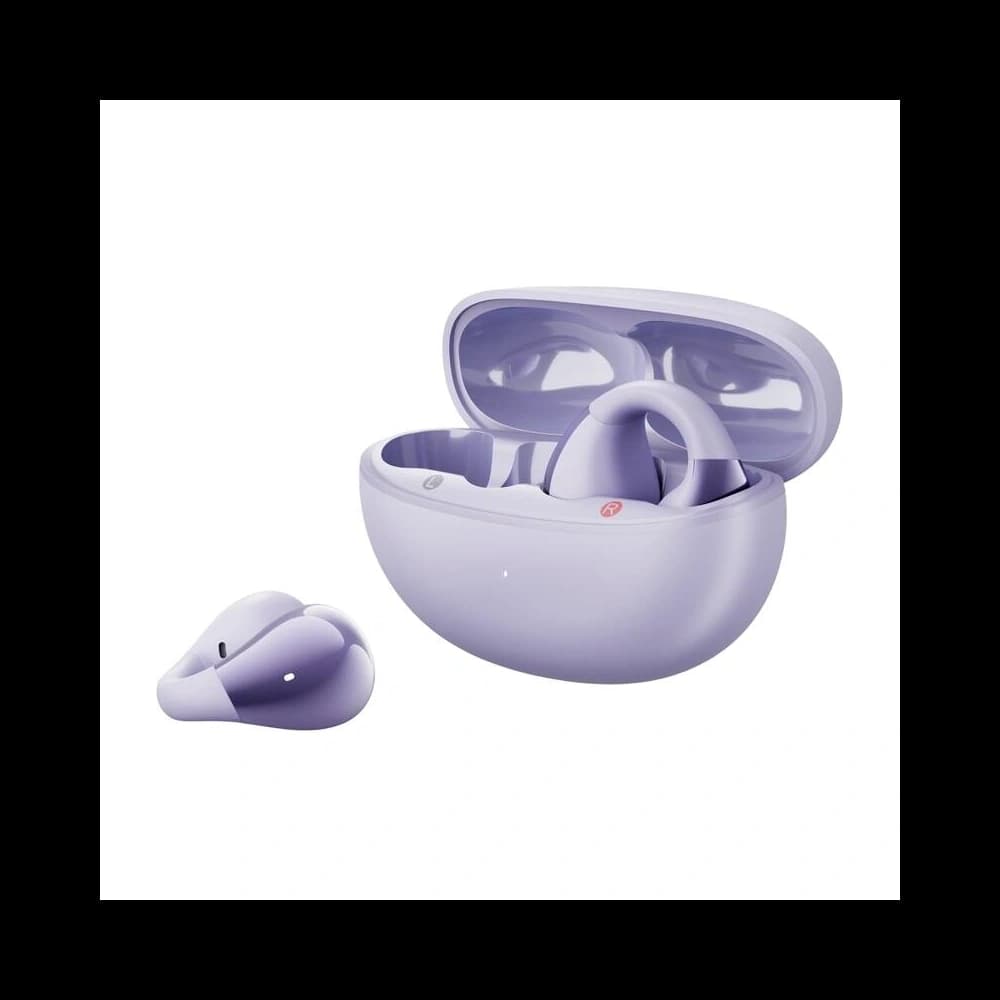 Bezdrátová sluchátka s klipem QCY Crossky Clip T33 (fialové) - 2