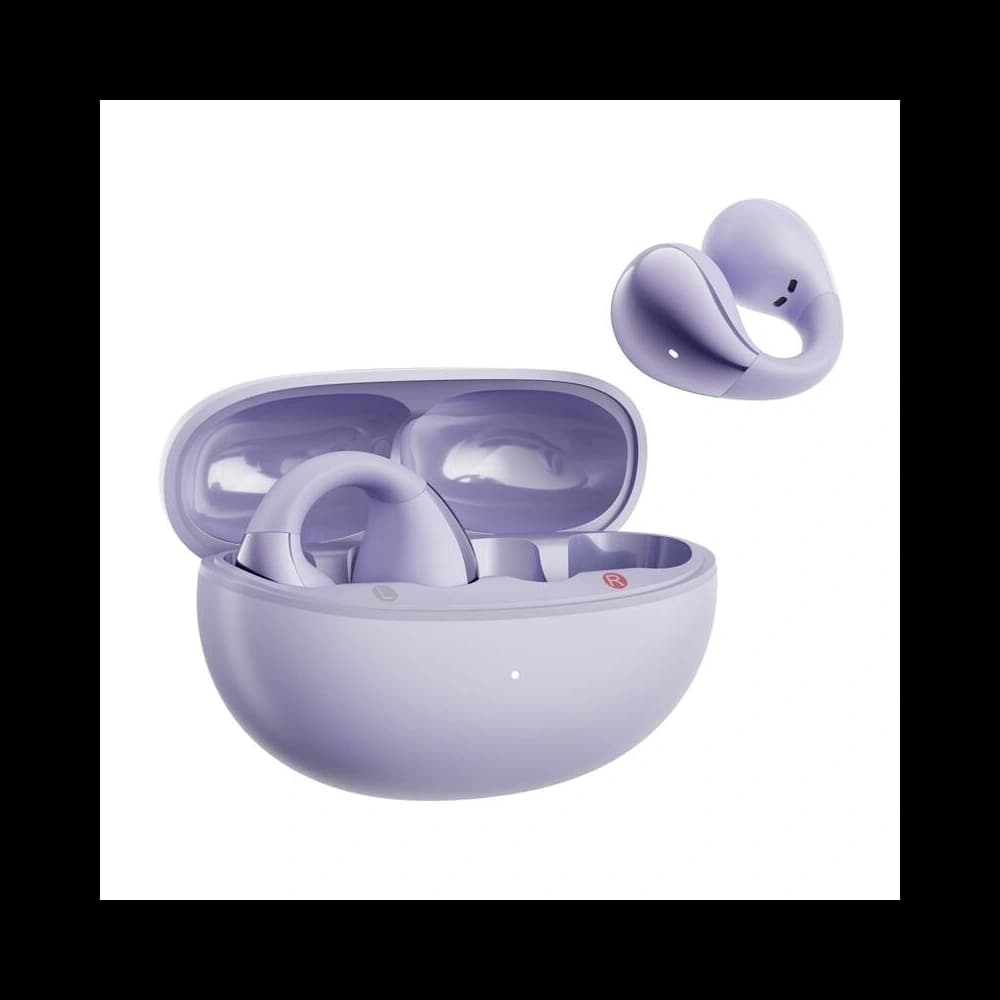 Bezdrátová sluchátka s klipem QCY Crossky Clip T33 (fialové) - 3