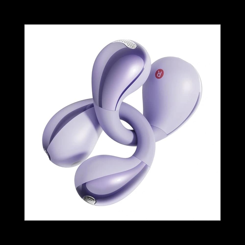 Bezdrátová sluchátka s klipem QCY Crossky Clip T33 (fialové) - 5