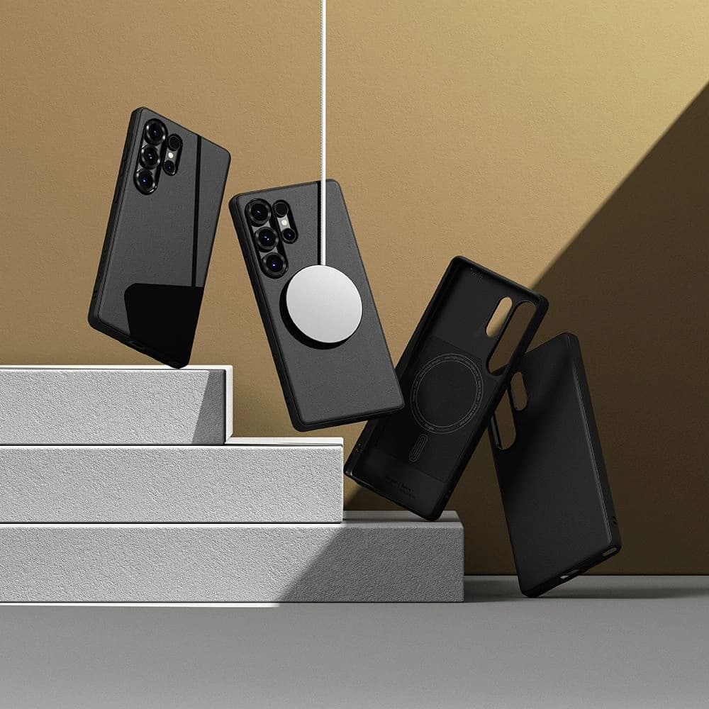 Ringke Onyx Magnetic MagSafe Samsung Galaxy S25 Ultra Fekete - 5