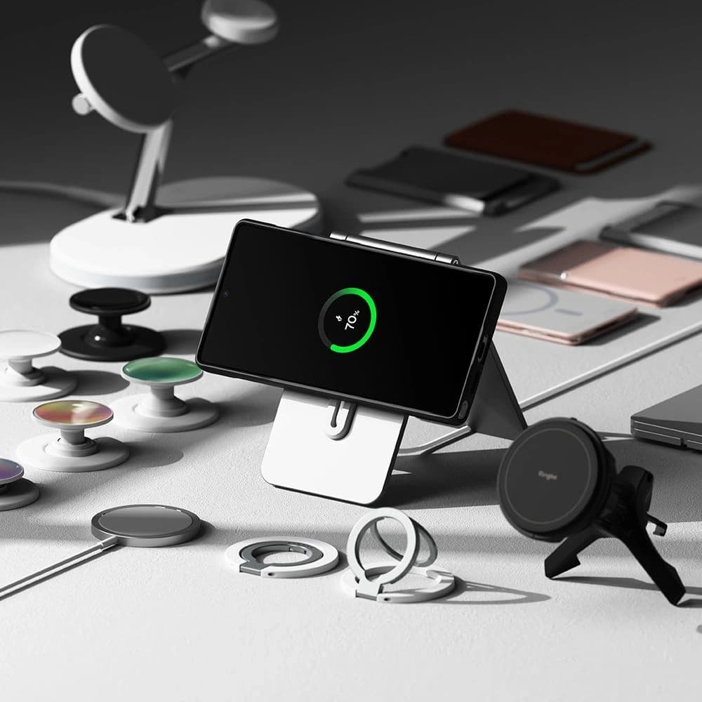 Ringke Onyx Magnetic MagSafe Samsung Galaxy S25 Ultra Fekete - 8