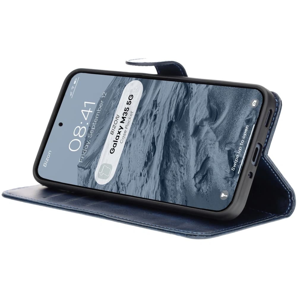 Bizon Case Pocket Samsung Galaxy M35 5G navy blue - 6
