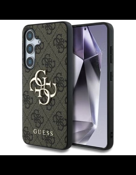 Etui Guess Big 4G Logo Classic Logo do Samsung Galaxy S25+ Plus brązowy