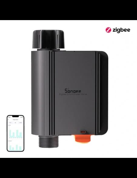 SONOFF SWV-BSP ZigBee Okos Vízszelep/Számláló (3/4")