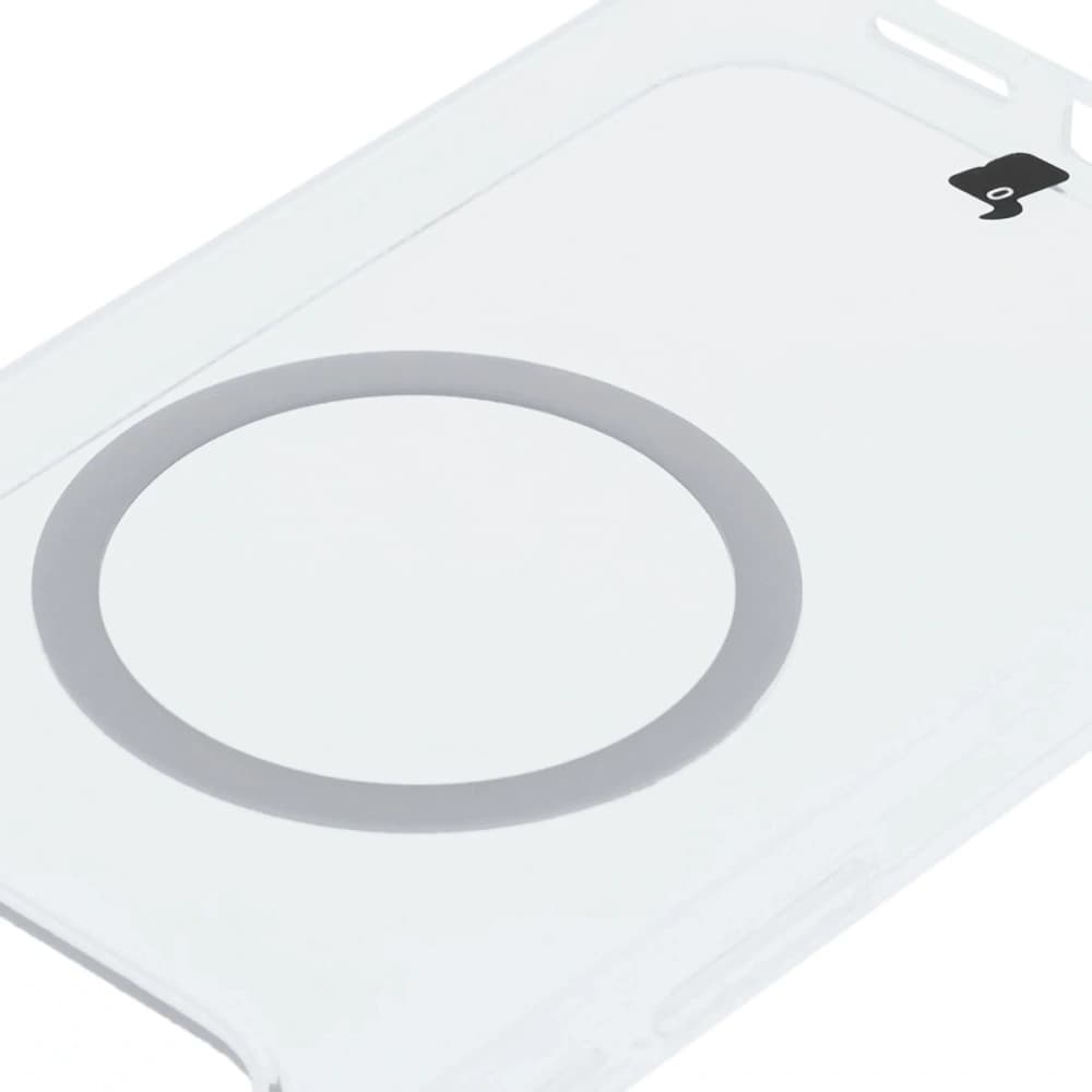 Etui z pierścieniem magnetycznym Bizon Case CrystalO do Google Pixel 9 / 9 Pro przezroczyste - 3